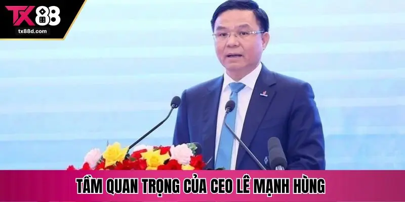 Tầm quan trọng của ceo Lê Mạnh Hùng 